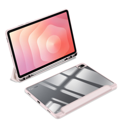 Чехол книжка розового цвета для планшета Samsung Galaxy Tab S11, серия Toby Series Case от Dux Ducis