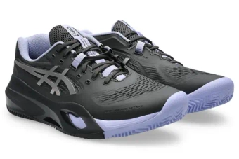 Мужские кроссовки теннисные Asics Gel-Resolution X Clay Night Energy - graphite grey/pure silver