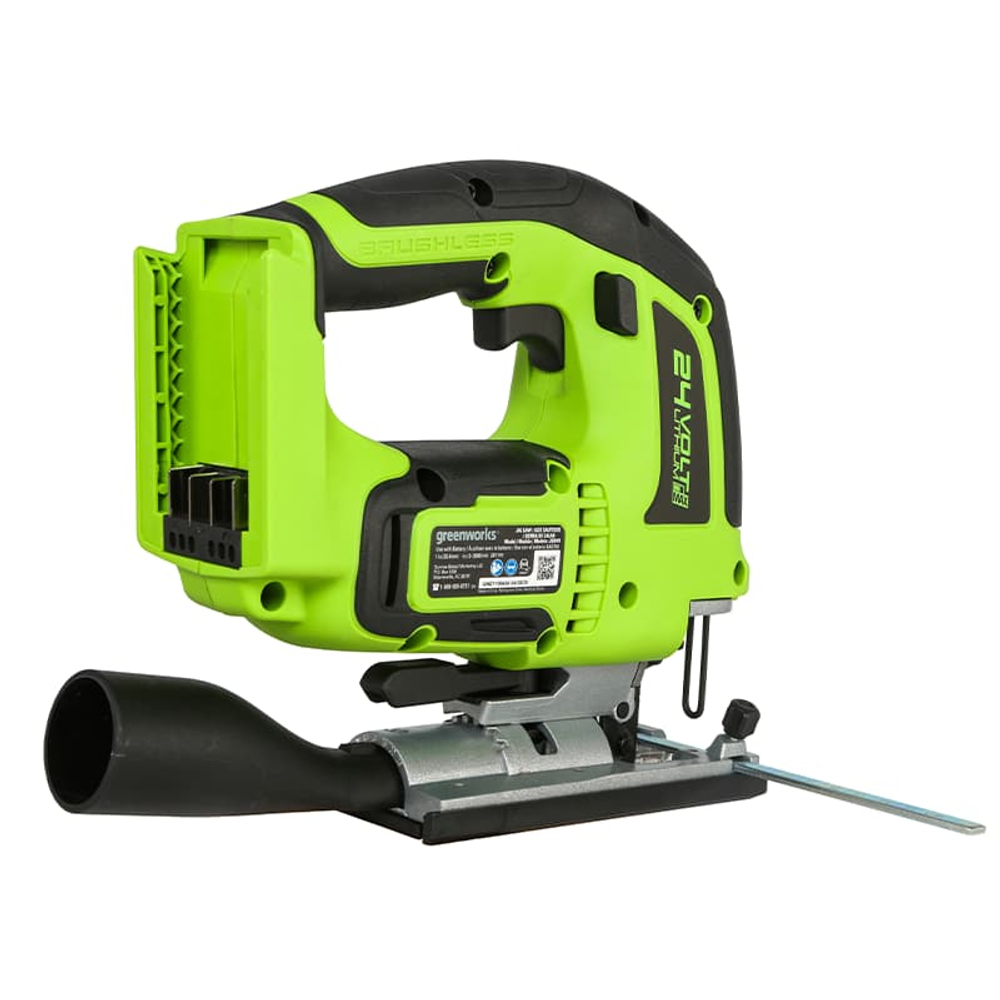 Лобзик аккумуляторный Greenworks Арт. 3601407, 24V, бесщеточный, без АКБ и ЗУ
