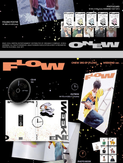 Альбом ONEW - FLOW 3rd Mini Album RANDOM Version