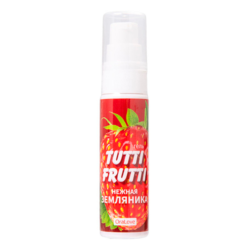 Гель-смазка со вкусом земляники Биоритм OraLove Tutti-frutti 30г