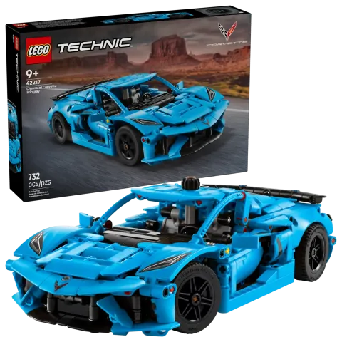 Конструктор LEGO Technic 42217 Chevrolet Corvette Stingray Синий