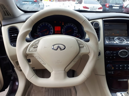 Руль ver.1 Infiniti QX50 EX35 EX37 EX25 G35 G37 бежевый