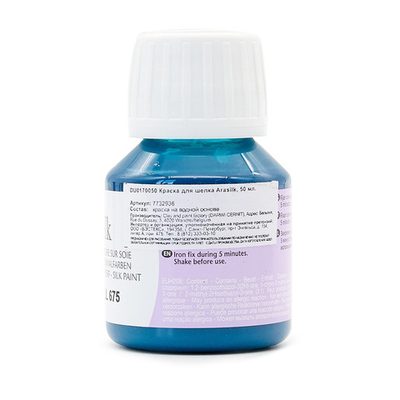 Краска для шелка H Dupont Arasilk, 50мл, 675 лазурный