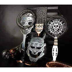 Стрейнер барный нерж. d 10 см Skull B'Guys P.L.- Barbossa