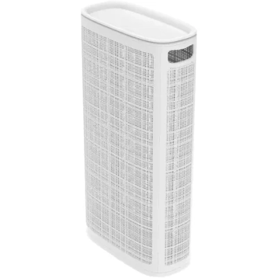 Корзина для белья Лён 60л 43×20×80см плетёная, белый