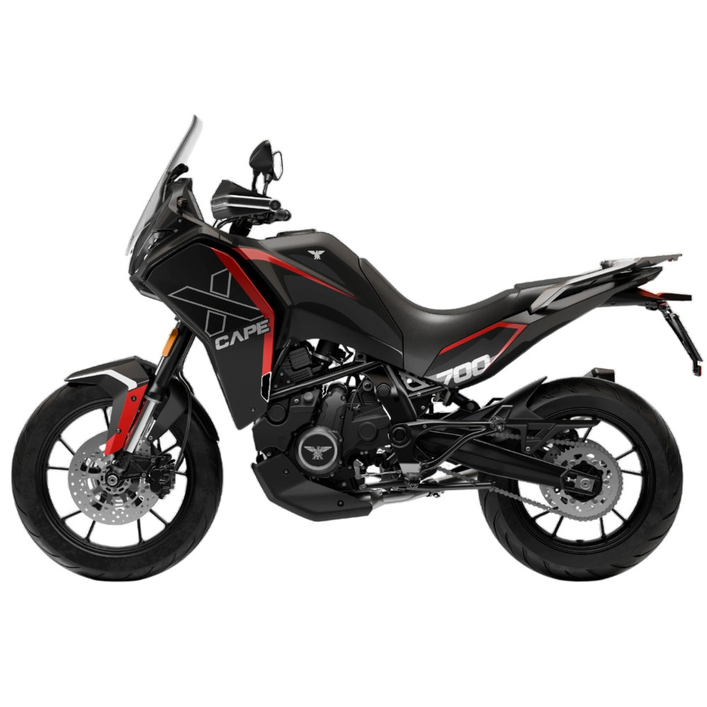 Мотоцикл Moto Morini X-CAPE 700 Black Spoke Wheel, черный