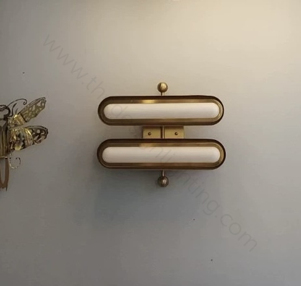 Wall design lamp Circuit by Apparatus (2 lampshade )