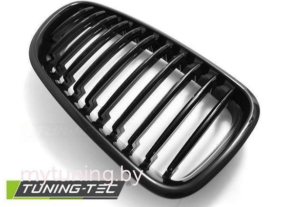 Решетка (ноздри) радиатора GLOSSY BLACK для BMW 5 F10 F11