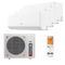 Мультисплит система на 4 комнаты Energolux ESAS09M6_WF_AR2_DC x 4 / ESAM36M2_AR2_DC4