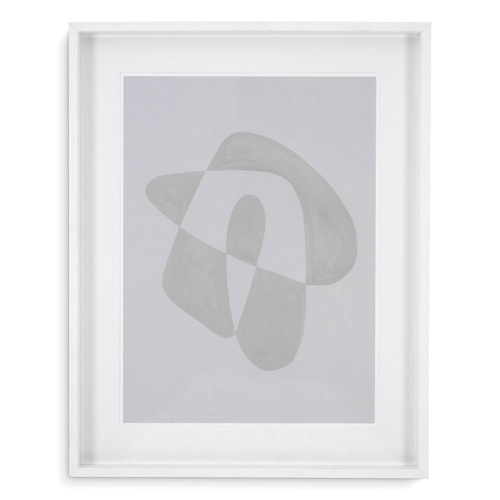 Постер Print Soft shape set of 4 арт.116653
