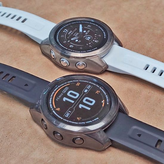 Чехол для Garmin Fenix 7S / 7S Pro / Epix Pro 42мм (черный)