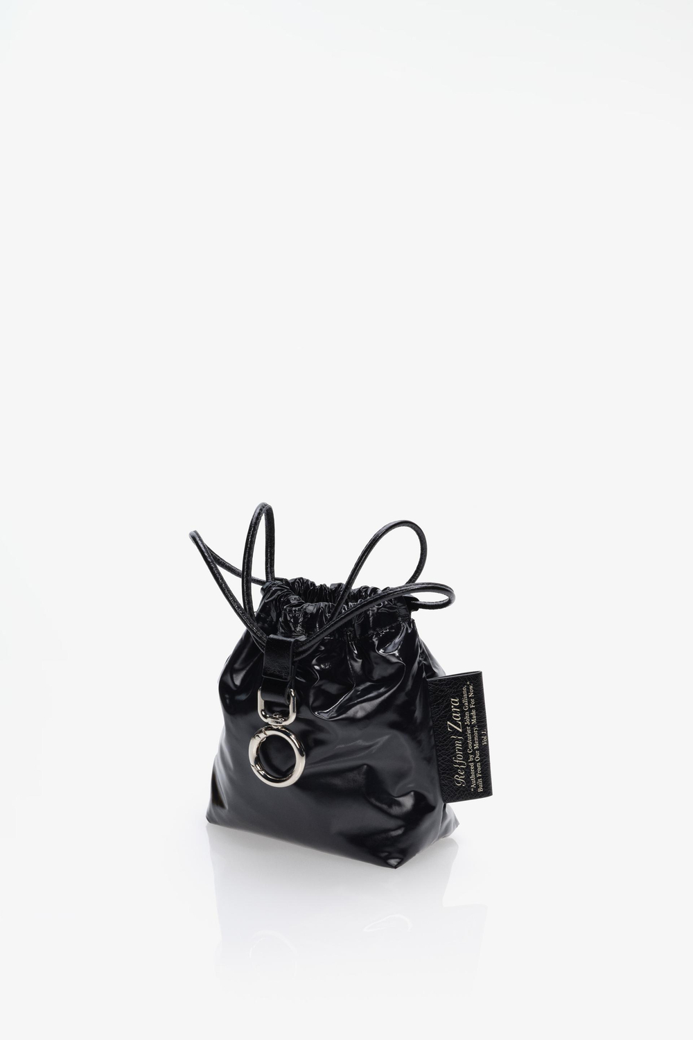 ZARA X JOHN GALLIANO ПОДВЕСКА МИНИ-СУМКА, РАЗНОЦВЕТНЫЙ