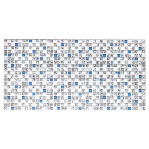 Листовая панель ПВХ "GRACE" Мозаика Коллаж голубой 960*480*0,3 мм