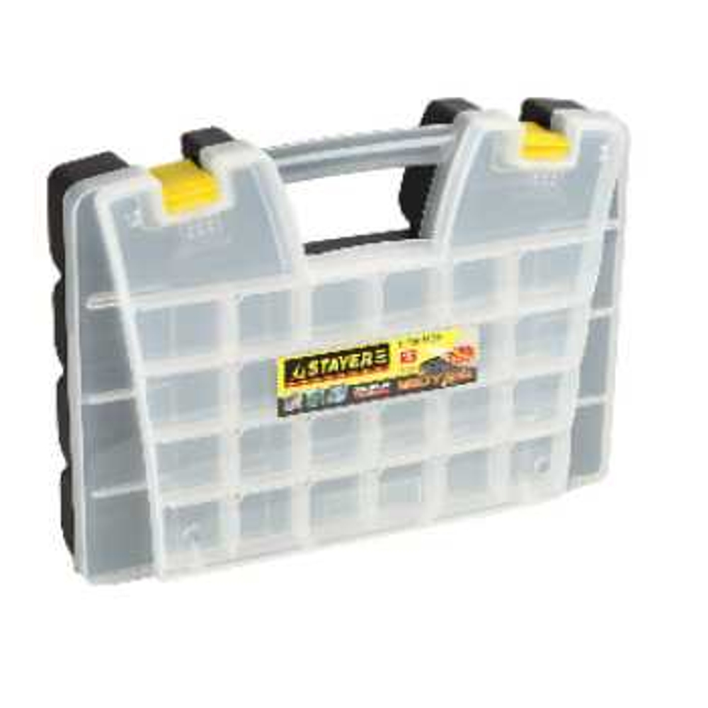 Органайзер двойной пластиковый "PROMULTI-15" STAYER Professional, 38037-15