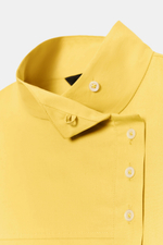 РУБАШКА ИЗ ПОПЛИНА С ДВУБОРТНОЙ ЗАСТЕЖКОЙ — ZW COLLECTION — ZARA