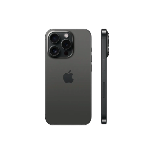 Смартфон Apple iPhone 15 Pro 512GB, Nano-SIM + eSIM, Black Titanium (Черный)