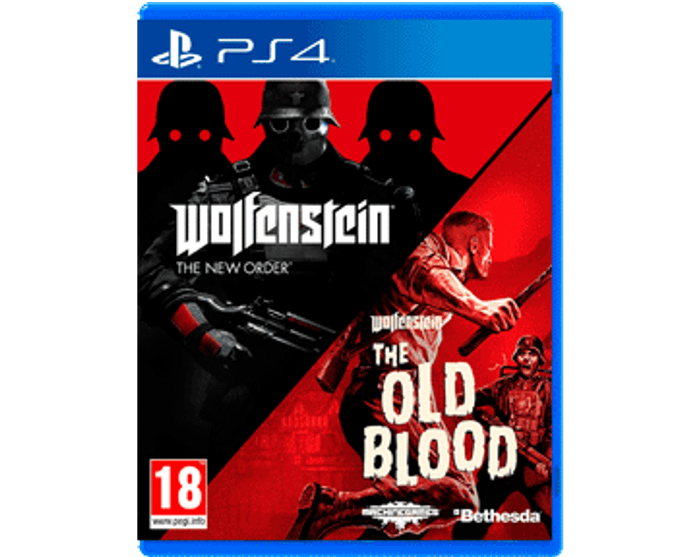Wolfenstein: The New Order + The Old Blood - Double Pack (PS4) NEW