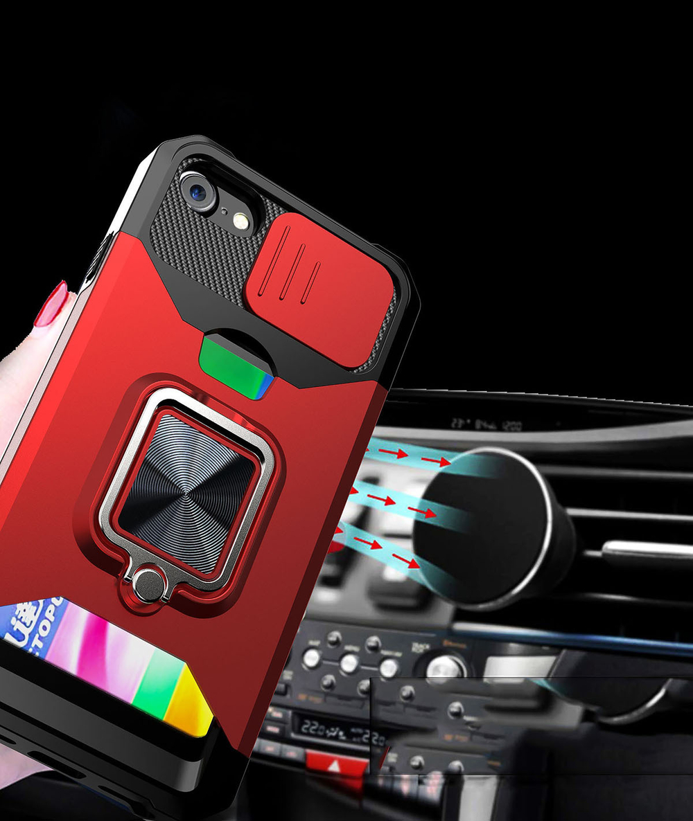 Противоударный чехол Сard Reader Case для iPhone SE 2020 / SE 2022