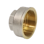 Муфта латунь никель переходная Ду 50х40 (2"х1 1/2") ВР/ВР 9019 ГОСТ 32585-2013 Aquasfera 9019-13