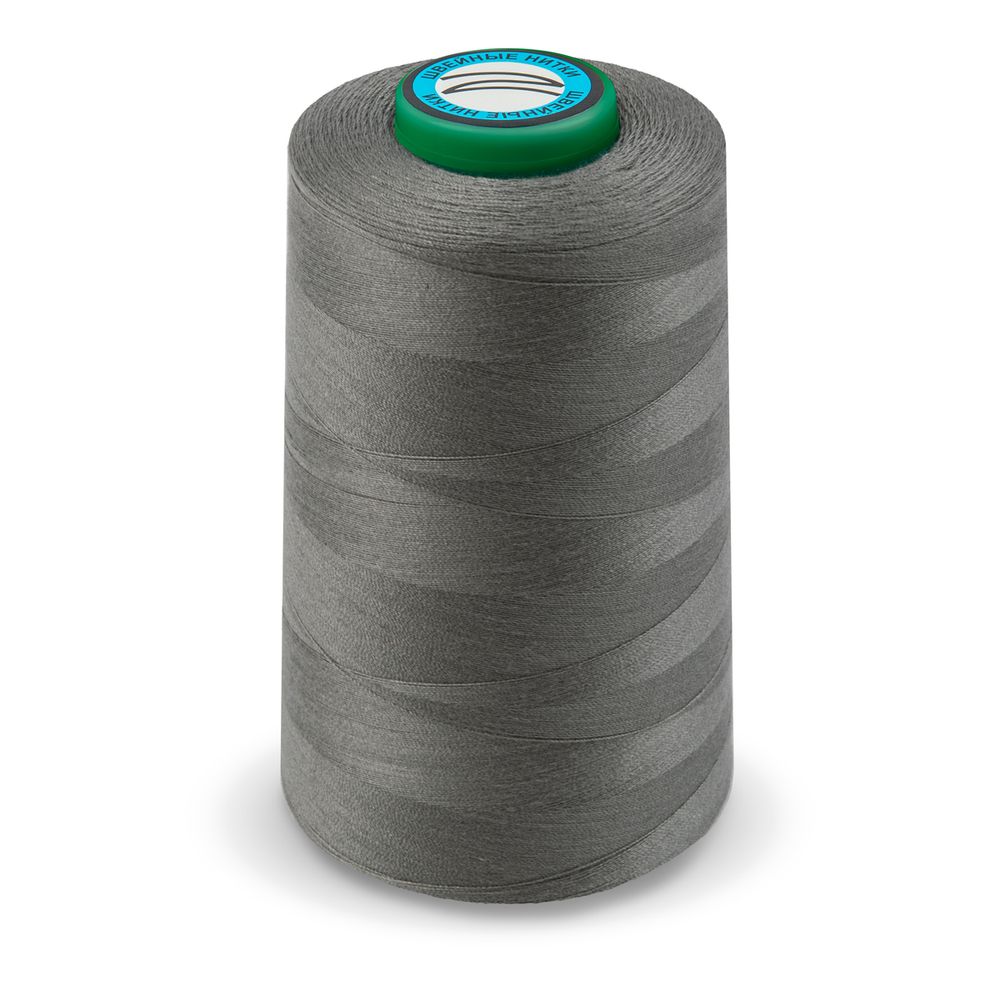 Нитки универсальные Nitka 40/2, 4570 м (5000 ярд) / 1 кат., 335 серый