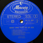 Quincy Jones And His Orchestra, Quincy Jones – Plays The Hip Hits (Голландия 1963г.)