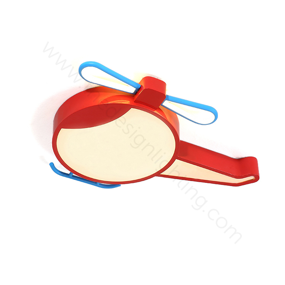 Ceiling design lamp Copter  (Red)