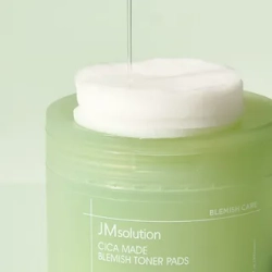 JMSolution Toner Pads Cica Made Spot Care Тонер-пэды для лица успокаивающие с центеллой азиатской, 100 шт (140 мл)