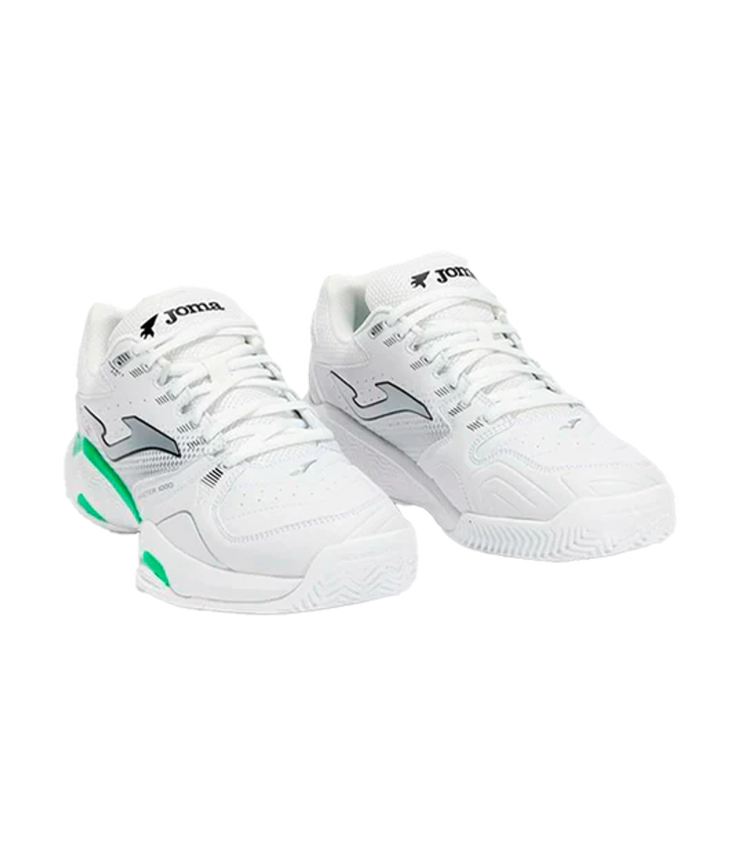 Кроссовки для падел Joma Master 1000 Бело-зелёные 2025 | Мужская обувь