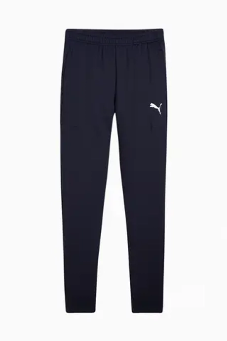 Штаны Puma teamGOAL Slim Training Детские - темно-синий