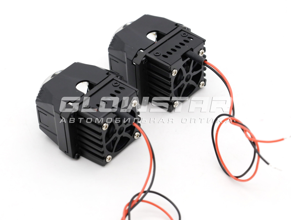 Модули Aozoom ALMS-13-01 дальнего света, 1.5 дюйма, 12V, 5500K (комплект, 2шт)