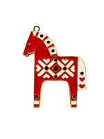 Елочная новогодняя игрушка Красный Русский Конь