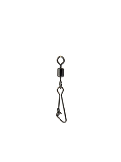 Вертлюжок рыболовный SWIVEL WITH SNAP с застежкой Hooked 3003 №7