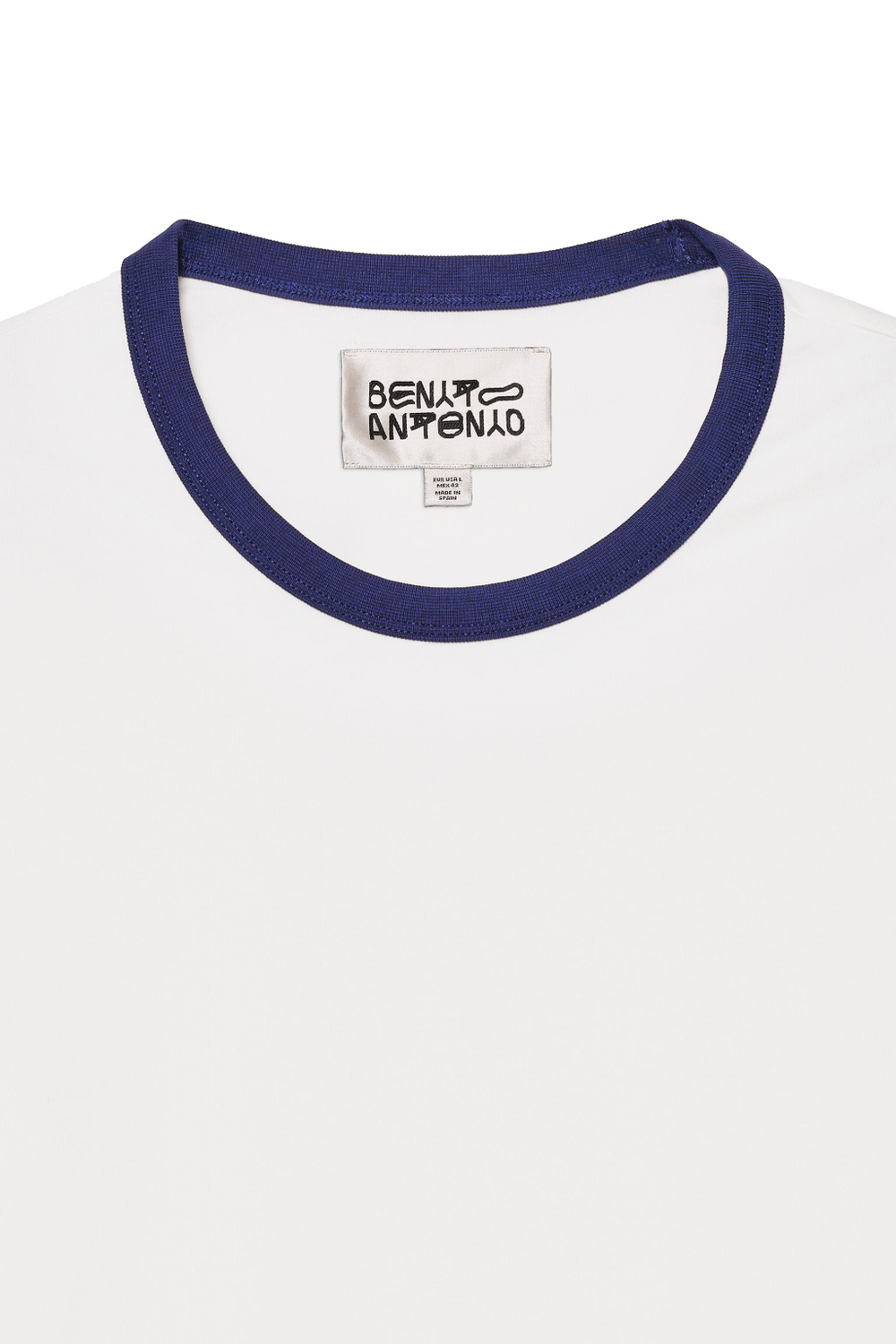 ФУТБОЛКА СЛИМ В РУБЧИК С КОНТРАСТНЫМИ ДЕТАЛЯМИ — ZARA