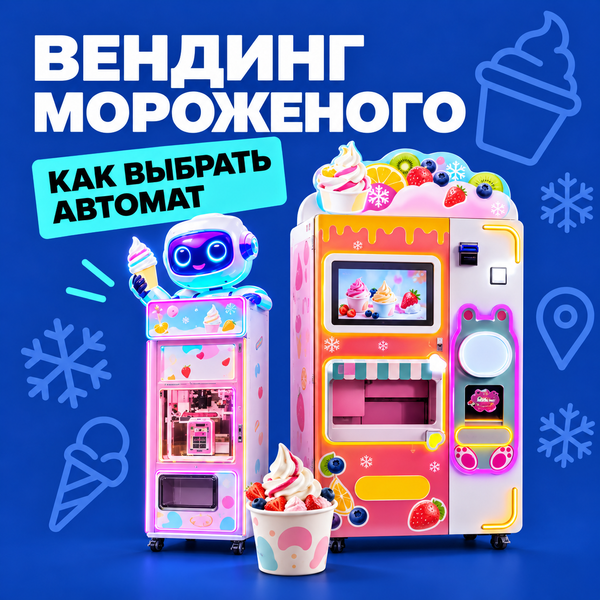 Вендинговый автомат по производству мороженого: удобный и прибыльный бизнес. Вендинговый автомат по производству мороженого: удобный и прибыльный бизнес.