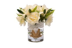 Диффузор Cote Noire Roses&Lilies Champagne + 2 спрея White Gardenia 10мл Garda Decor