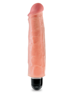 Вибратор King Cock 7" Vibrating Stiffy - Flesh Pipedream 552221PD