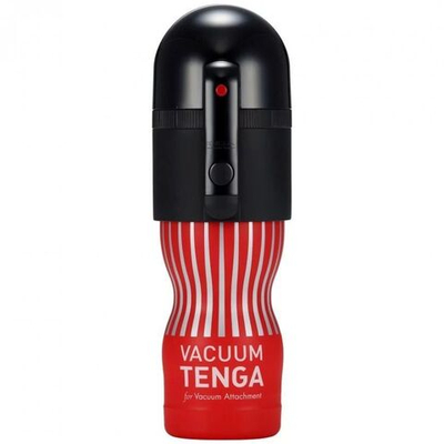 Набор Tenga Vacuum Max: мастурбатор и устройство для создания вакуума (Цвет: черный)