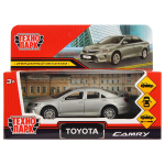 Модель ин. мет. "Toyota Camry" 12см. двери, багаж, серебристый ,коробка CAMRY-12-SR (Технопарк)