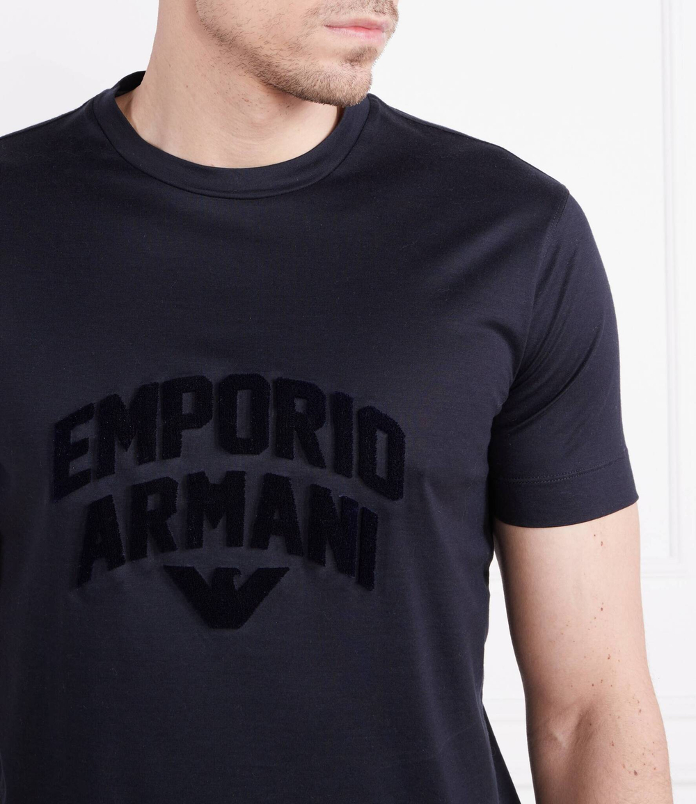Футболка Emporio Armani - темно-синий(3R1TBG 1JUVZ)