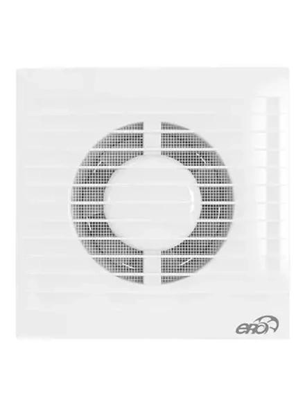 Вентилятор 100 ERA E 100 S C D100 осевой вытяжной с антимоскитной сеткой, с обратным клапаном