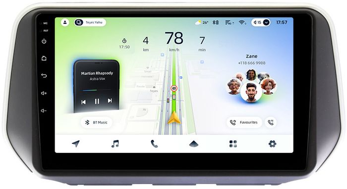 Магнитола для Hyundai Santa Fe 4 2018-2020 - Teyes CC4L монитор 10.1" IPS, Android 14, Быстрая, Snapdragon 662, CarPlay, 4G SIM-слот