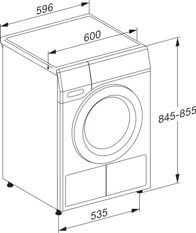 Сушильная машина Miele TCA220WP