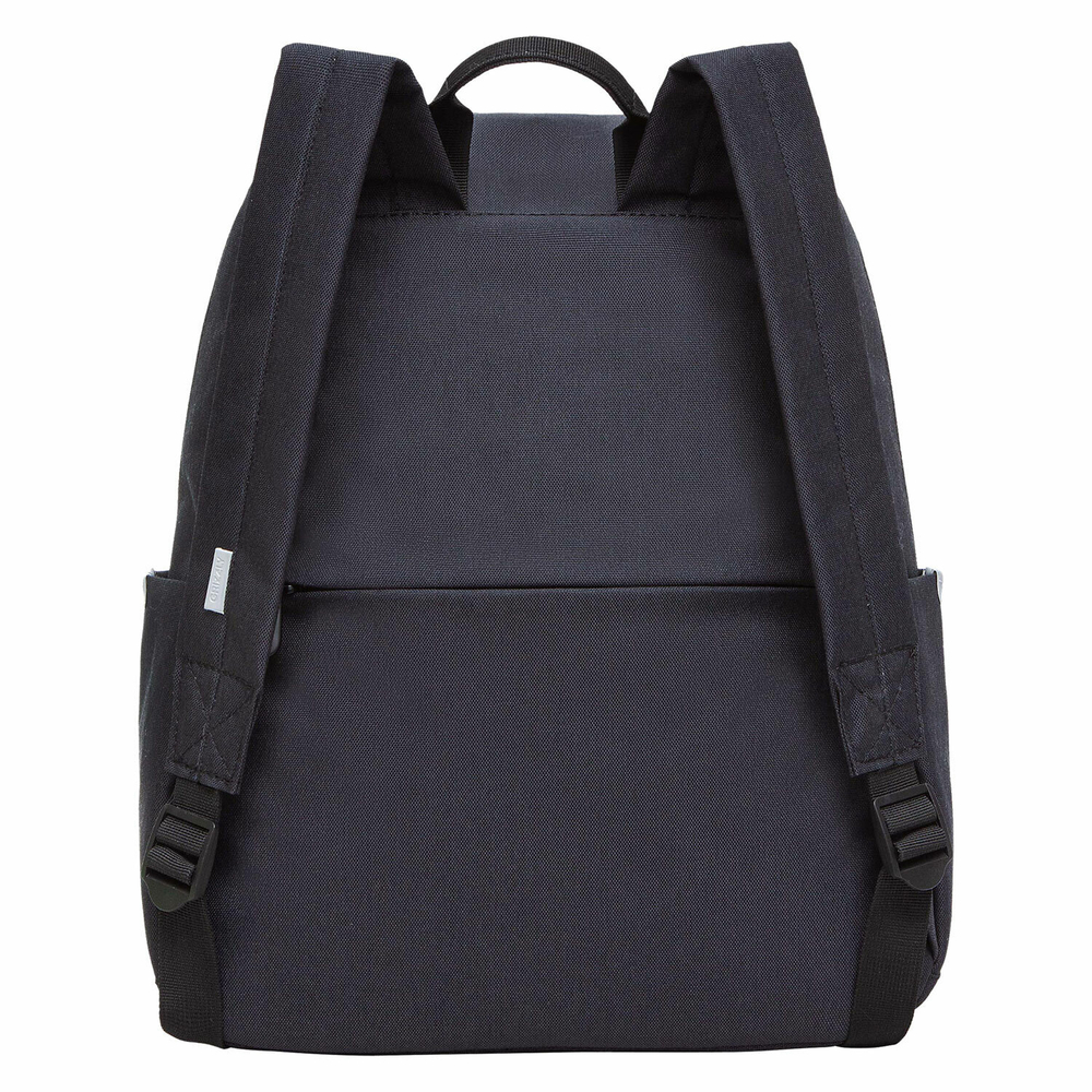 Рюкзак GRIZZLY школьный, укрепленная спинка, 2 отделения, для девочек, CLASSIC BLACK, 39х33х14 см, RXL-325-1/3