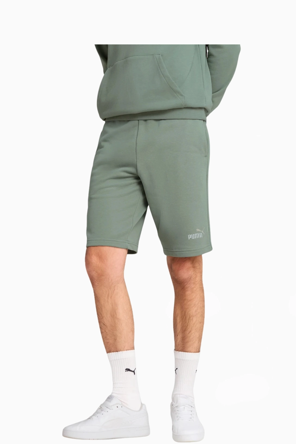 Шорты Puma Essentials 2 Color No. 1 Logo - зеленый