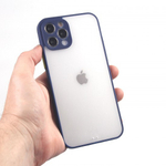 Чехол для iPhone 12 Pro, прозрачный, матовый, 0,5 мм, 012507 Зеленый