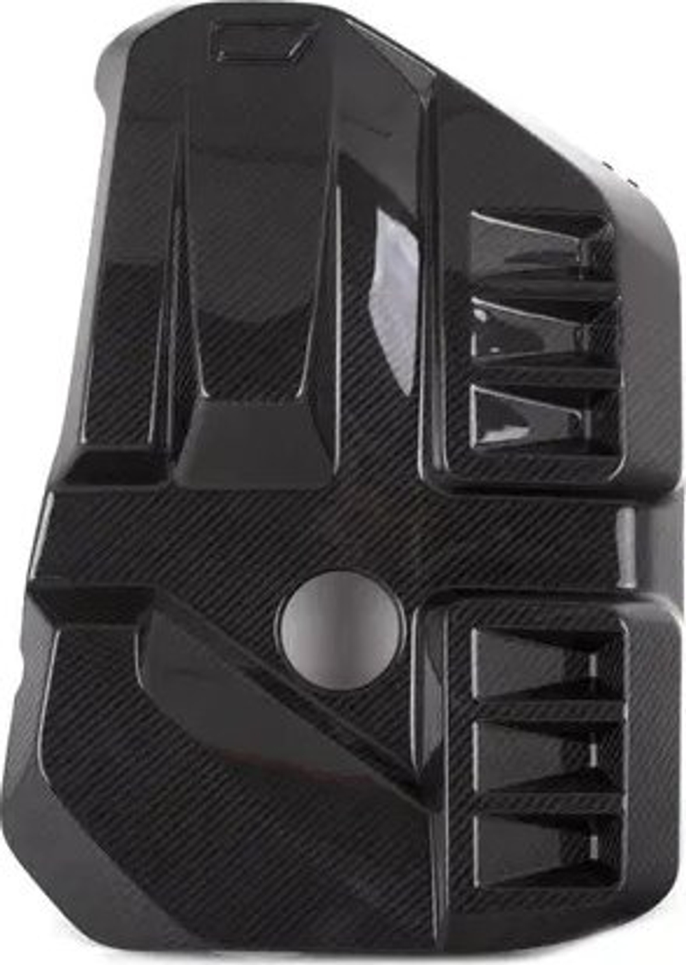 S58 Gloss Carbon Fiber Engine Cover