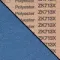 Шлифовальная лента 75x2000 мм, VSM ZK713X, P80