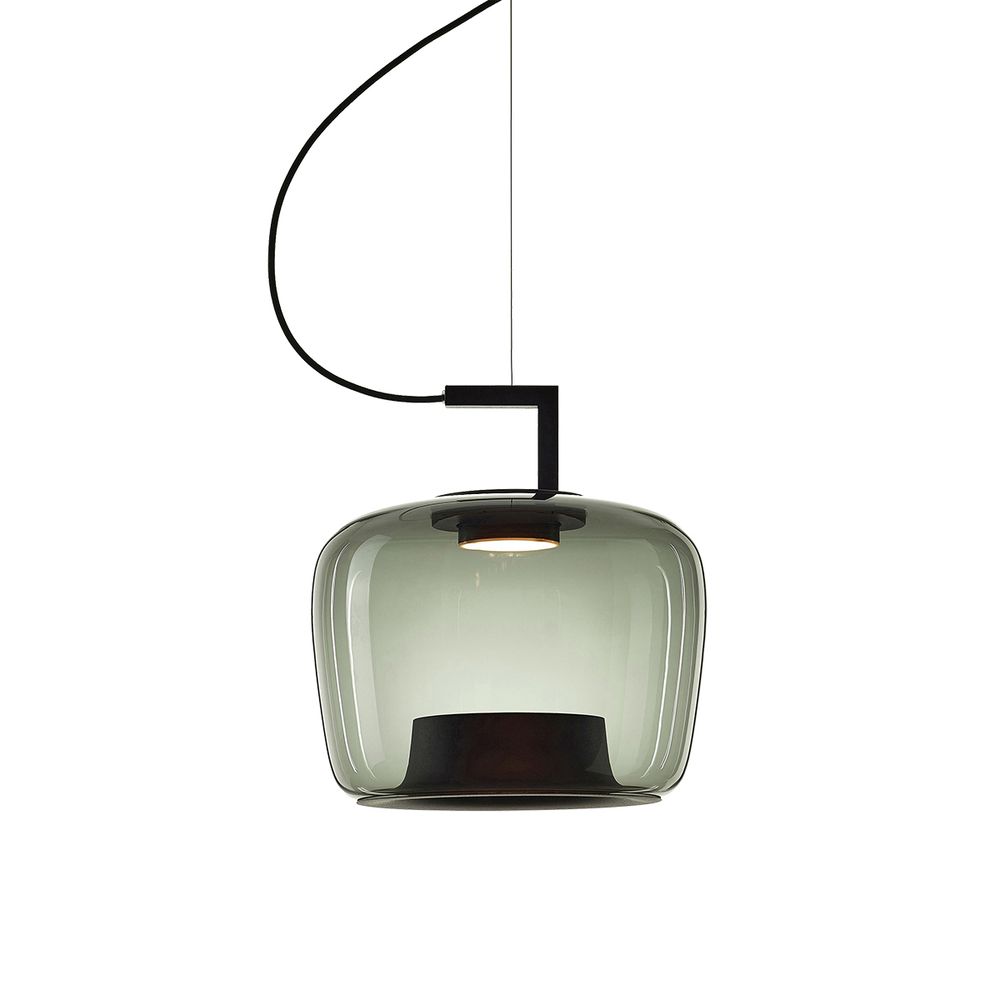 Подвесной светильник 8871P/B L black/light green