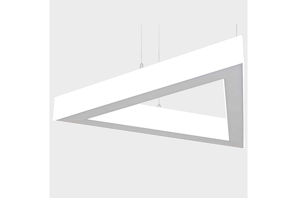 Светильник LED Trio трехлучевой 324W 3100мм*3 3000К белый подвесной IP40